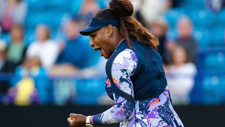 Serena Williams hat nach 14 Monaten wieder einen Sieg errungen.