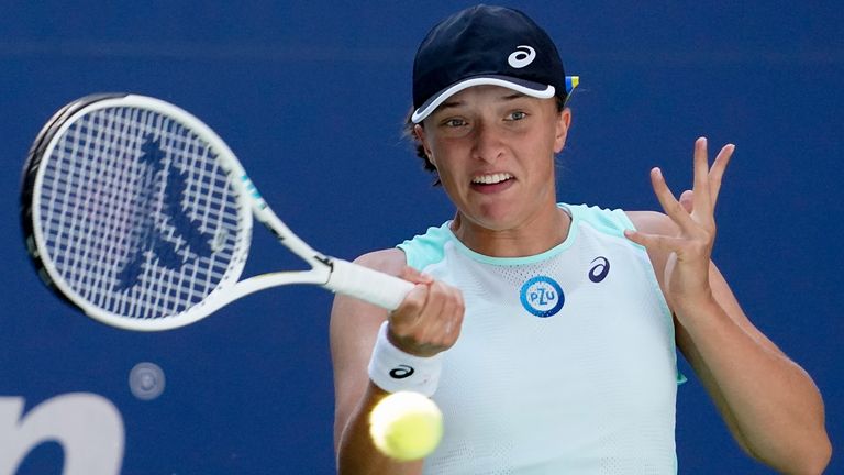Iga Swiatek steht in der 2. Runde der US Open