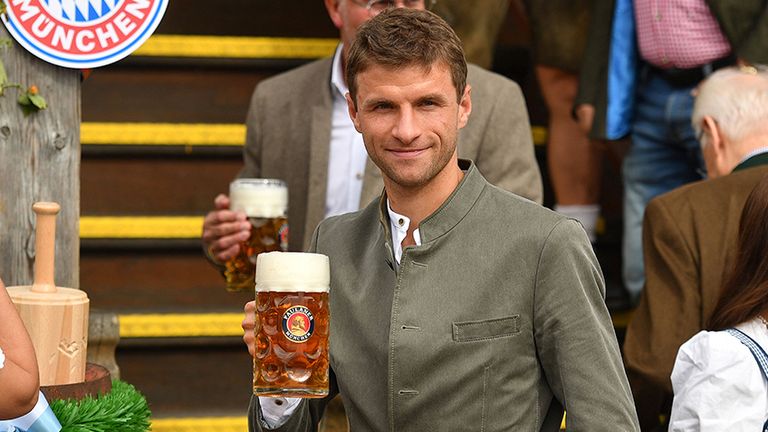 Thomas Müller freut sich auf das Oktoberfest.