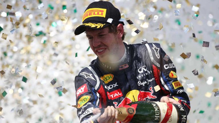 PLATZ 3: Sebastian Vetttel (Red Bull/2011) - 122 Punkte Vorsprung auf Jenson Button