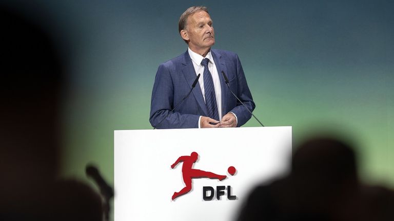 Hans-Joachim Watzke hat eine Modusänderung in der Bundesliga vorerst eine Absage erteilt.