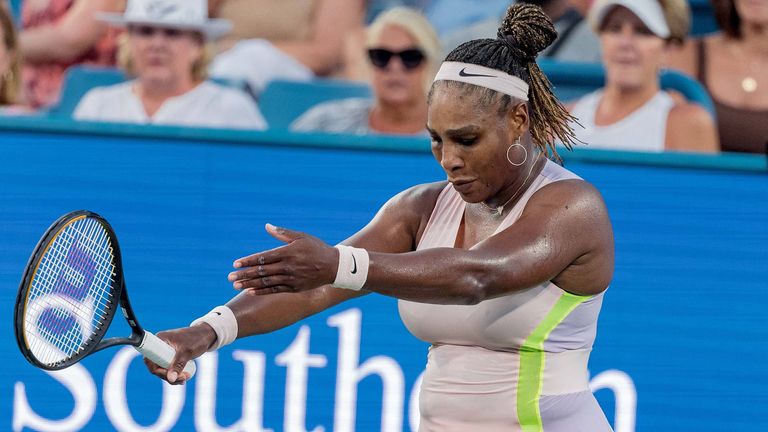 Serena Williams scheitert in Cincinnati bereits in Runde eins. 