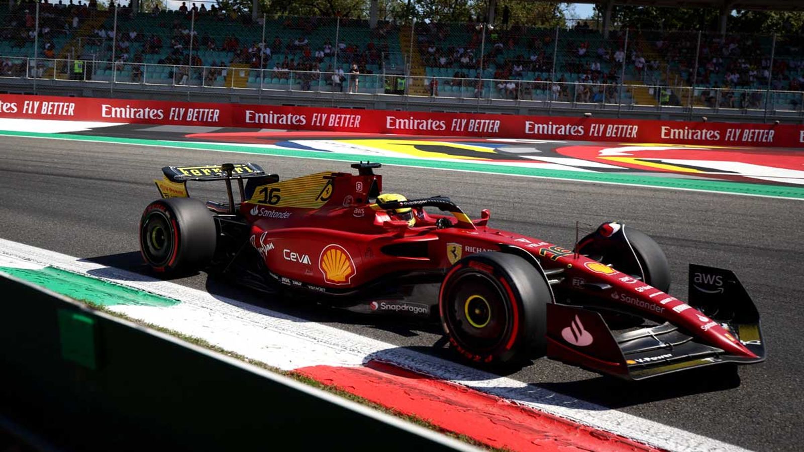 Formel 1 Charles Leclerc rast in Monza auf die Pole Formel 1 News Sky Sport