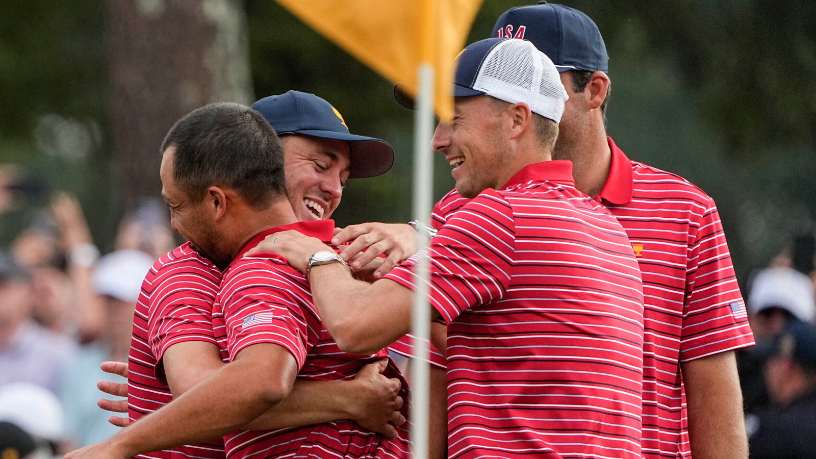 Golf Neunter Sieg in Serie USGolfer gewinnen Presidents Cup Golf