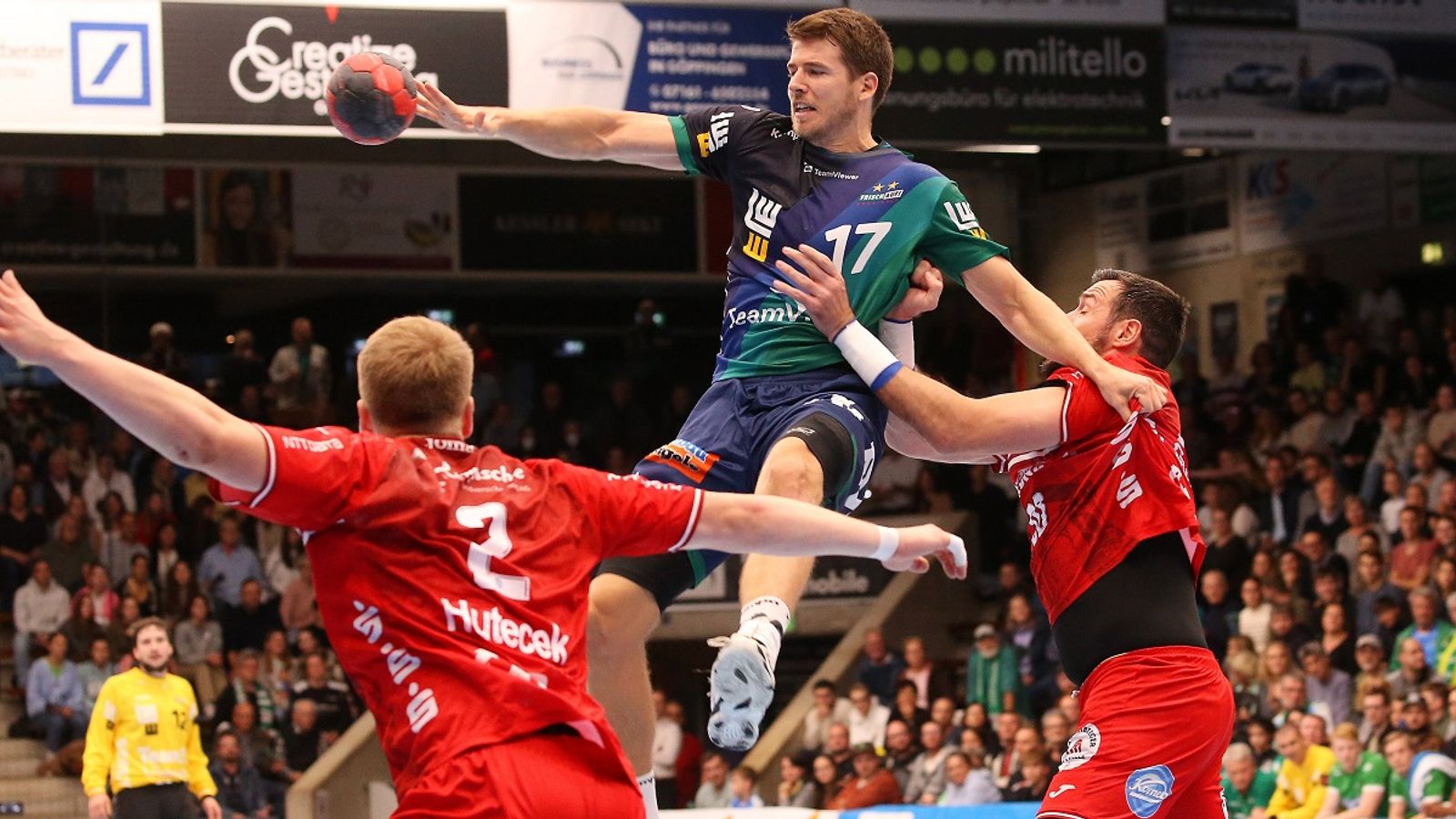 Handball European League Spaziergang für Flensburg