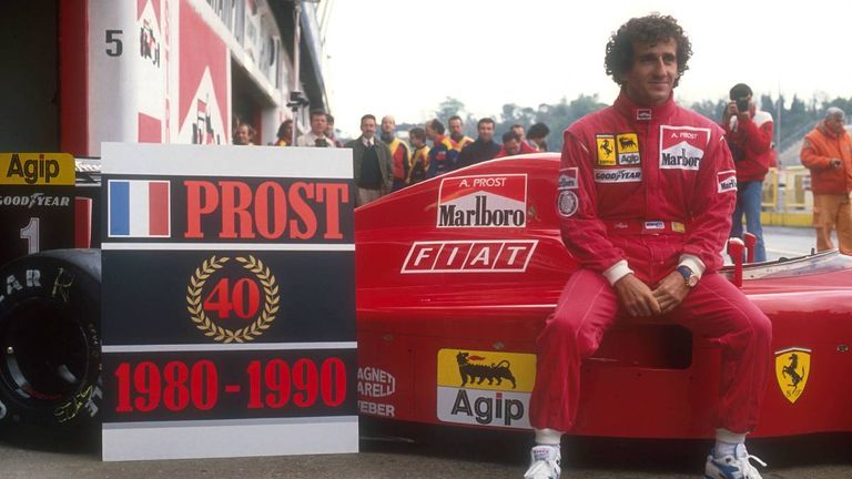 PLATZ 5: Alain Prost - 2.683 Runden. 