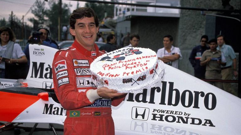 PLATZ 4: Ayrton Senna - 2.931 Runden. 