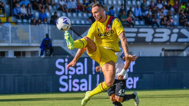 FC Bologna - 5 Spiele, 3 Remis, 2 Niederlagen, 5:8 Tore