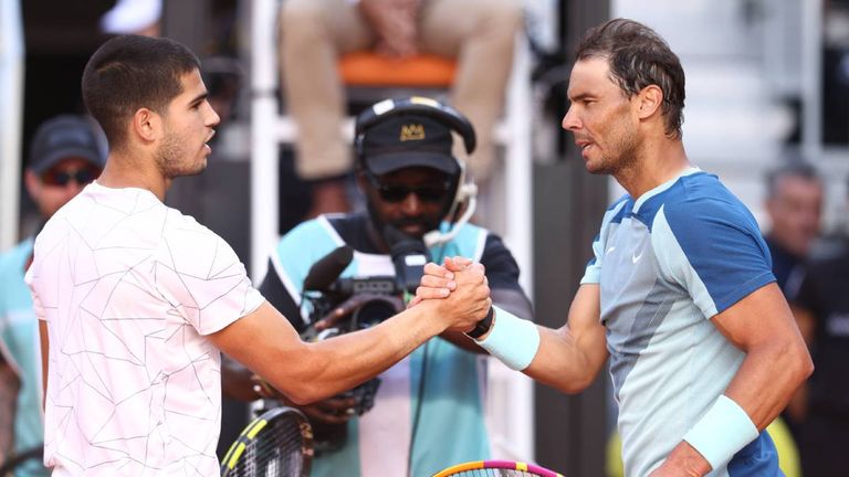 Führen ab Montag die Weltrangliste im Tennis an: Rafael Nadal und Carlos Alcaraz gelingt ein historischer Coup.