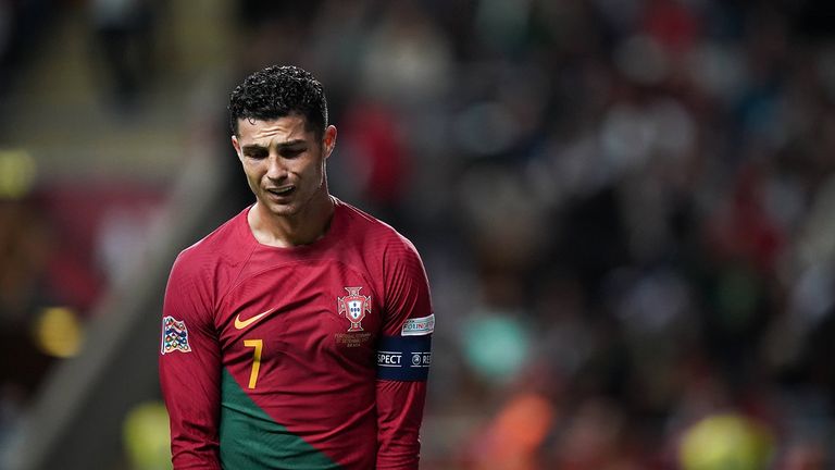 Bei Superstar Cristiano Ronaldo läuft es derzeit gar nicht, von seiner früheren Kaltschnäuzigkeit vor dem Tor ist keine Spur mehr. 