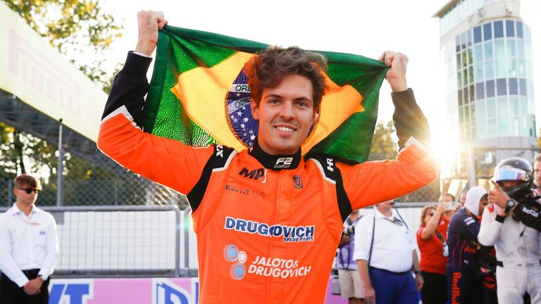 Felipe Drugovich ist aktueller Formel-2-Meister.