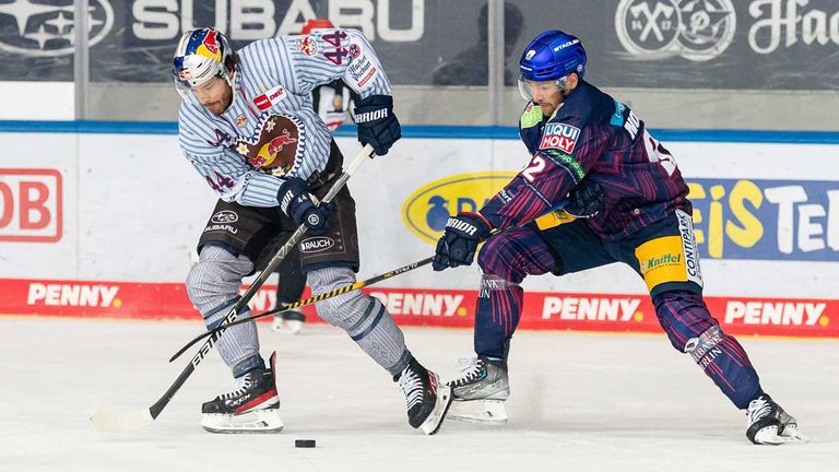 Der EHC Red Bull München besiegt die Eisbären Berlin im DEL-Topspiel.