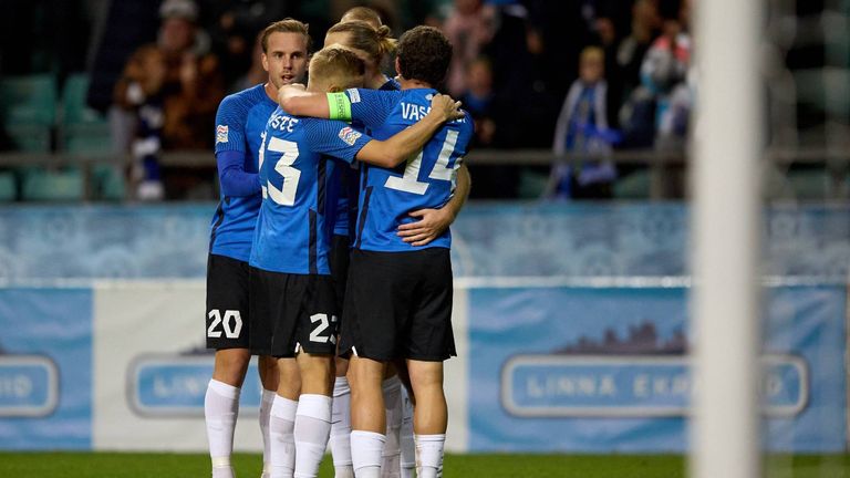 Aufsteiger: Estland steigt ungeschlagen in Liga C auf (12 Punkte, Torverhältnis: 10:2)