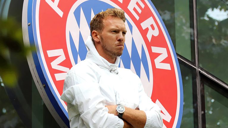 Julian Nagelsmann sucht bei den Bayern noch nach dem richtigen Rhythmus.