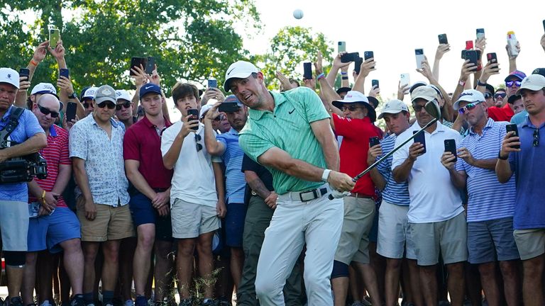 Rory McIlroy ist einer der vielen Weltstars bei den BMW PGA Championship.