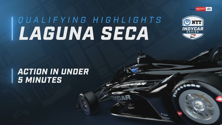 IndyCar Quali-Highlights aus Laguna Seca