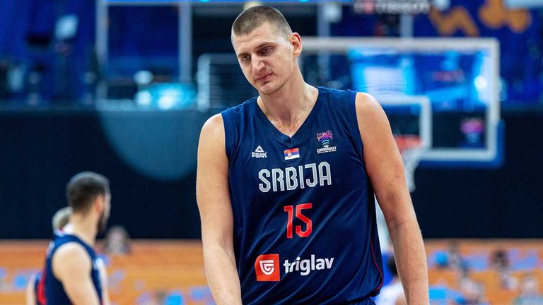 Nikola Jokic scheidet mit Serbien überraschend früh aus dem Turnier aus.