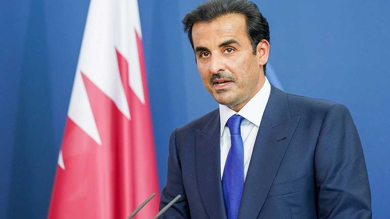 Emir Tamim Bin Hamad Al Thani verteidigt den Umgang mit Menschenrechten in Katar.