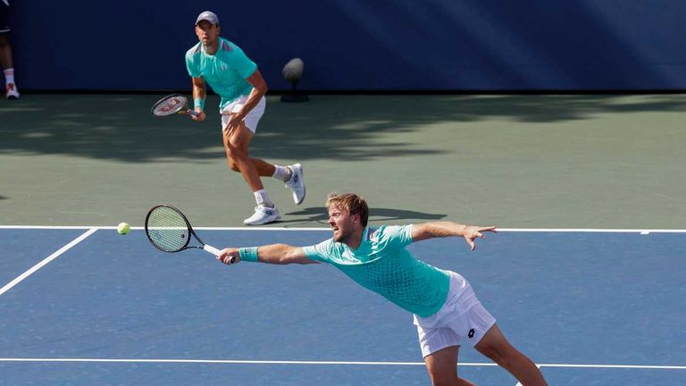 Andreas Mies und Kevin Krawietz scheitern bei den US Open.
