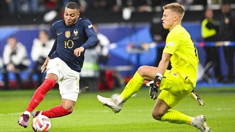Österreich verliert am 5. Spieltag gegen Frankreich.