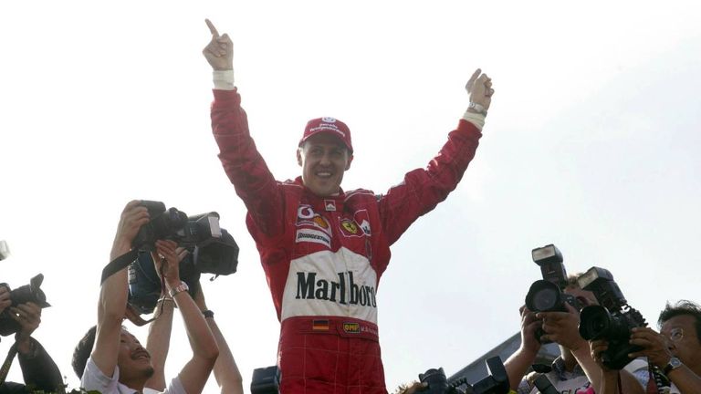 PLATZ 2: Michael Schumacher - 5.111 Runden. 