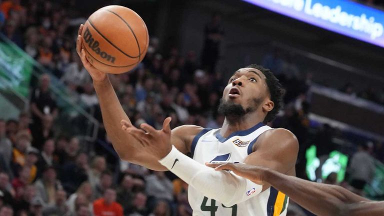 Donovan Mitchell steht vor einem Wechsel in der NBA.