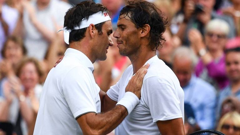 Lieferten sich epische Duelle: Roger Federer und Rafael Nadal holten insgesamt 42 Grand Slams und wurden gute Freunde. 