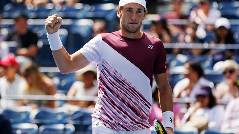 Casper Ruud steht im Viertelfinale der US Open