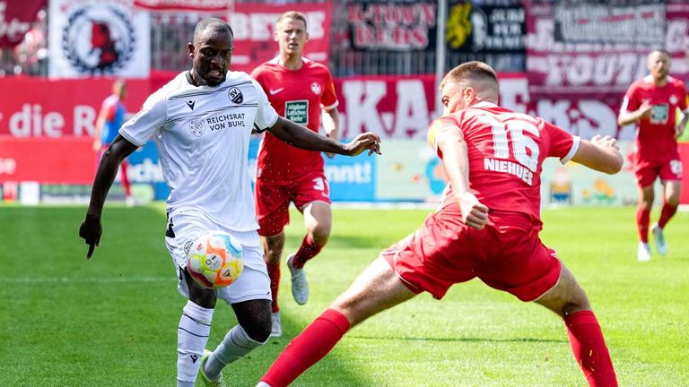 Der SV Sandhausen und der 1. FC Kaiserslautern trennen sich Remis.