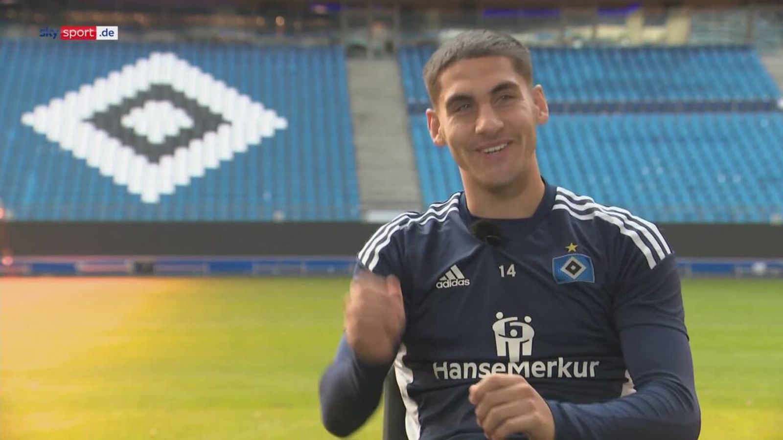 Hamburger SV Ludovit Reis macht sich noch keinen Grund zur