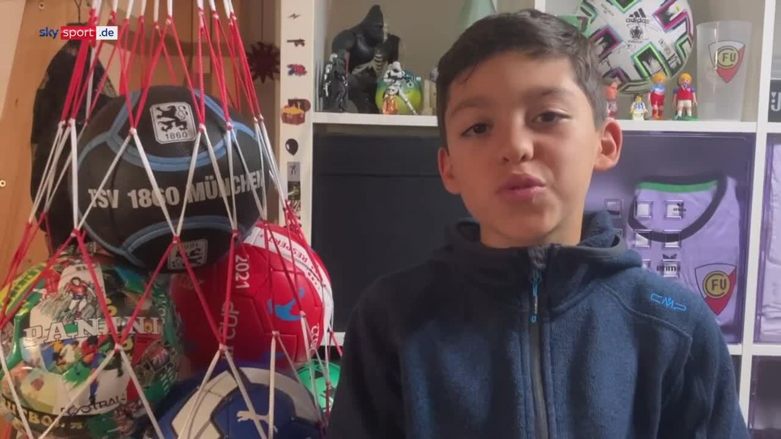 Bundesliga Kinderreporter Diego stellt sich vor Fußball News Sky Sport