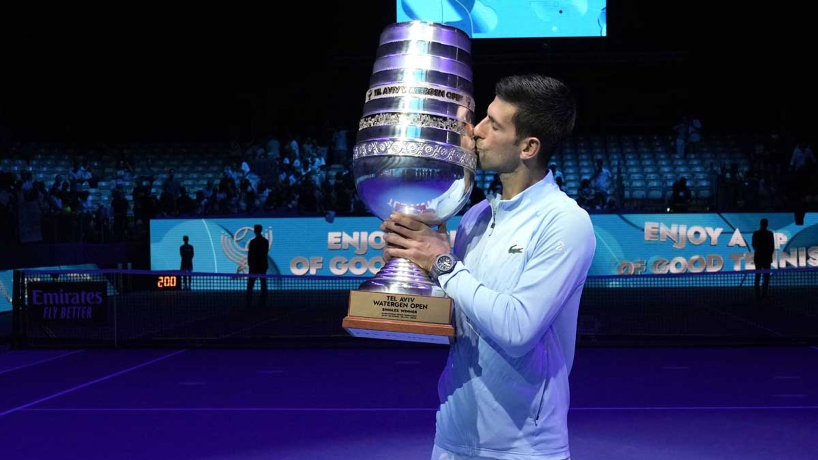 Sieg gegen Marin Cilic: Novak Djokovic feiert in Tel Aviv dritten Saisonsieg