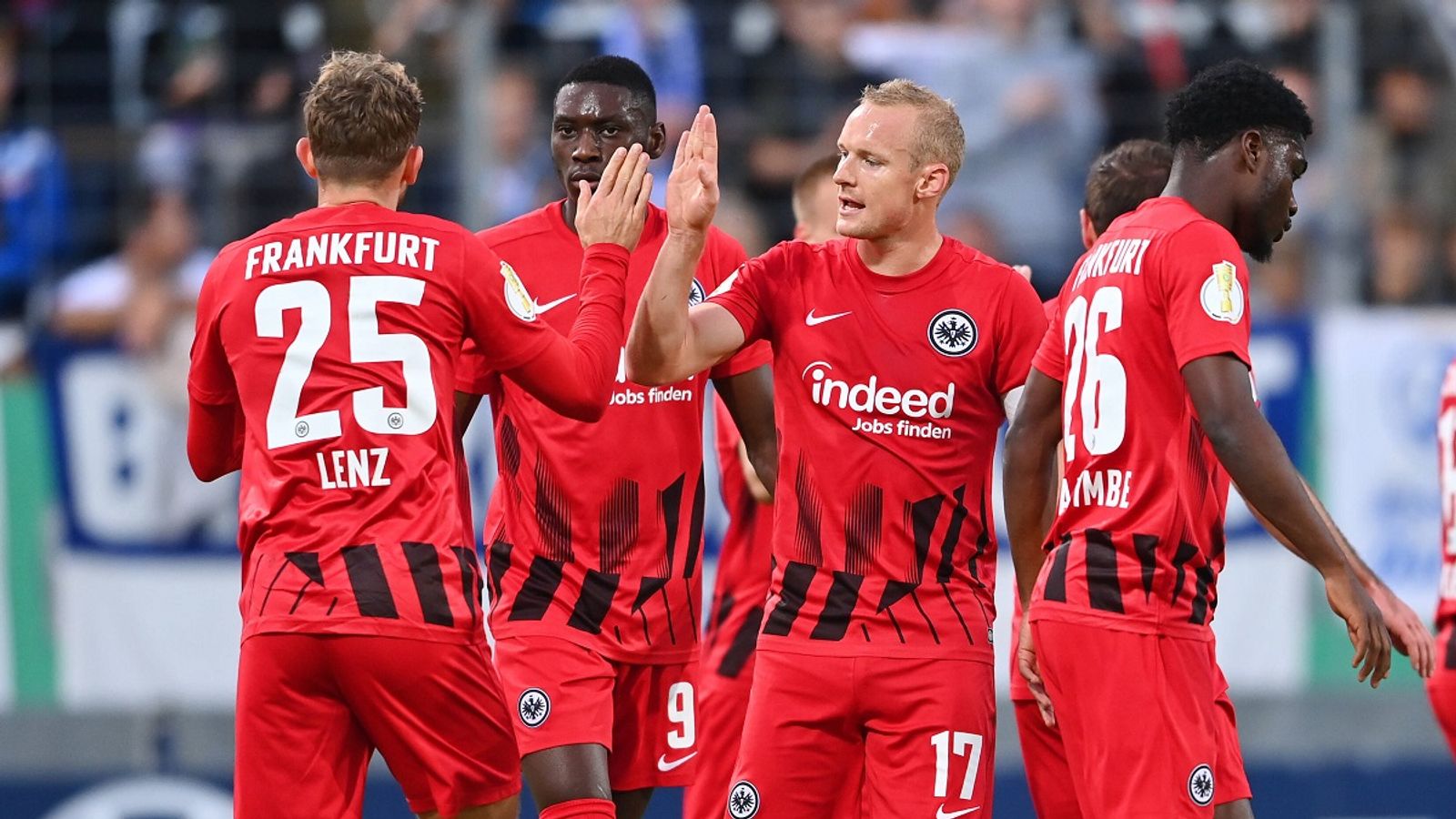 DFB-Pokal Frankfurt schlägt Stuttgarter Kickers