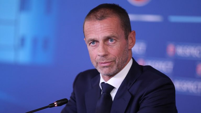 Aleksander Ceferin möchte erneut für die UEFA-Präsidentschaft kandidieren. 