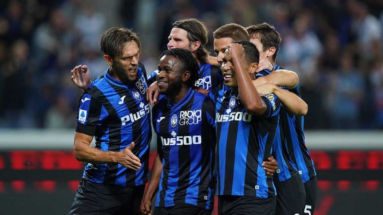 Atalanta Bergamo (Serie A): Bilanz - 9 Spiele: 6 Siege, 3 Remis, 0 Niederlagen, Torverhältnis: 14:5, Punkte: 21, Platz: 2.
