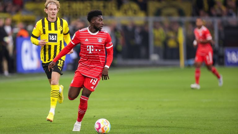 Die Durchschnittsnote von ALPHONSO DAVIES: