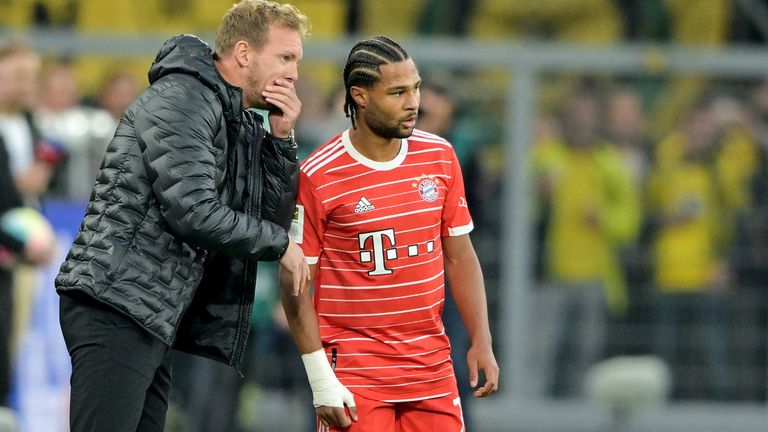 Die Durchschnittsnote von SERGE GNABRY: