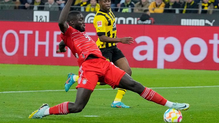 Die Durchschnittsnote von DAYOT UPAMECANO: