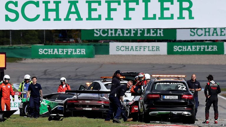 Beim DTM-Saisonfinale in Hockenheim kam es zu einem heftigen Unfall.