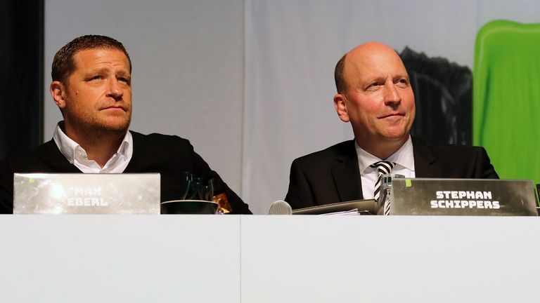 Gladbachs Geschäftsführer Stephan Schippers will auf die Kritik des früheren Sportchefs Max Eberl nicht näher eingehen.