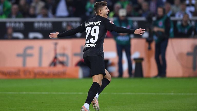 Borussia Mönchengladbach gegen Eintracht Frankfurt