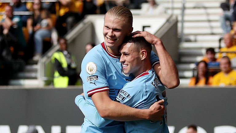 Mit Erling Haaland und Phil Foden stehen zwei der drei wertvollsten Spieler der Welt bei Manchester City unter Vertrag.