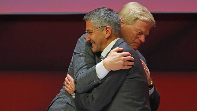 Bleibt Präsident des FC Bayern: Herbert Hainer wurde auf der JHV mit 78 Prozent der Stimmen wiedergewählt.