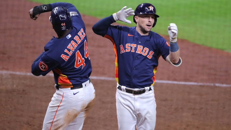 Die Houston Astros glichen in der World Series aus.
