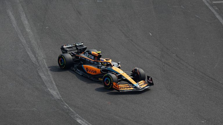 PLATZ 11: Lando Norris (McLaren) - Note: 3,23.