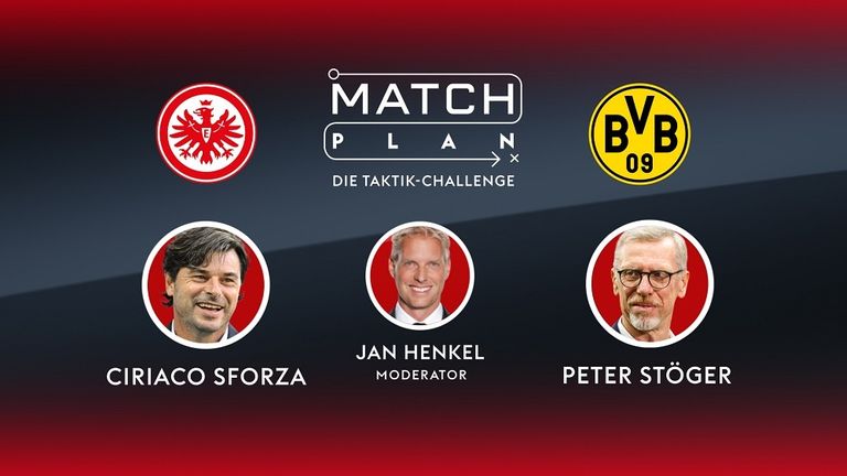 Matchplan - die Taktik-Show am 12. Spieltag zu Frankfurt vs. Dortmund.