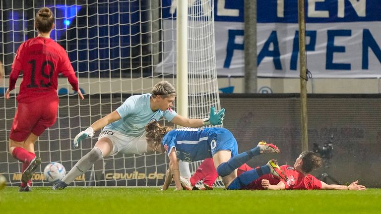 Meppens Lisa Josten traf zweimal gegen Turbine Potsdam