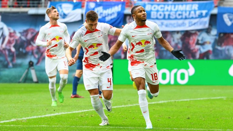 Nkunku und Werner erzielen jeweils einen Doppelpack beim 4:0-Sieg von RB Leipzig gegen den VfL Bochum