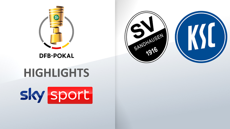 SV Sandhausen - Karlsruher SC | DFB Pokal 2. Runde