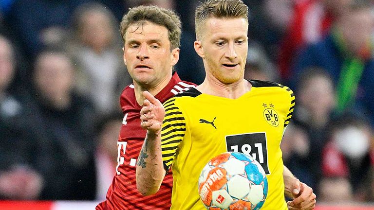 Marco Reus (r.) und Thomas Müller fallen für den Kracher zwischen Dortmund und Bayern aus.